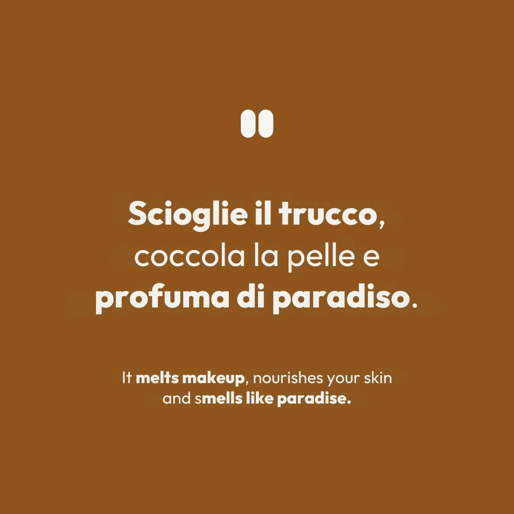 Balsamo struccante e detergente