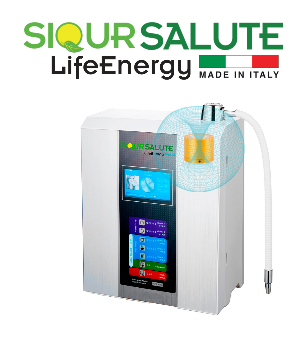 Purifier&Ionizer of water LifeEnergy WATER