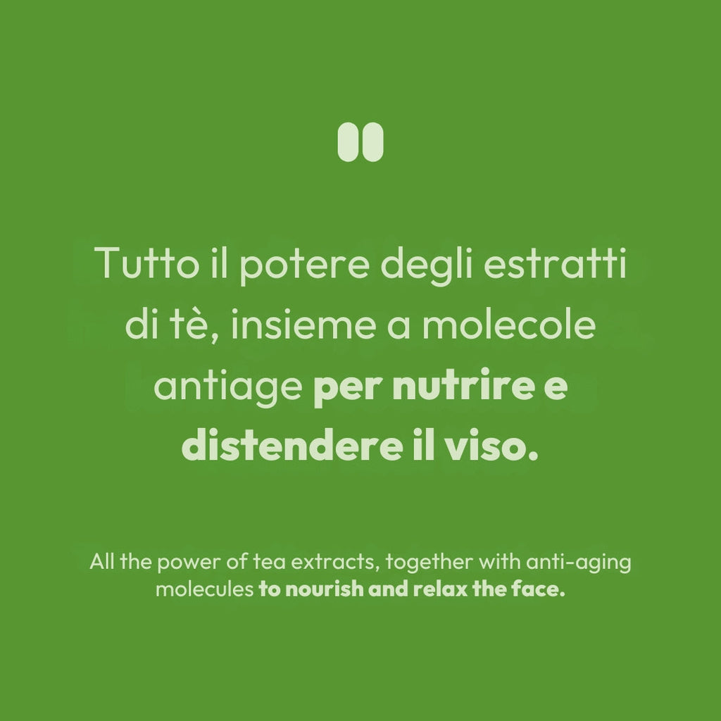 Maschera viso relax totale